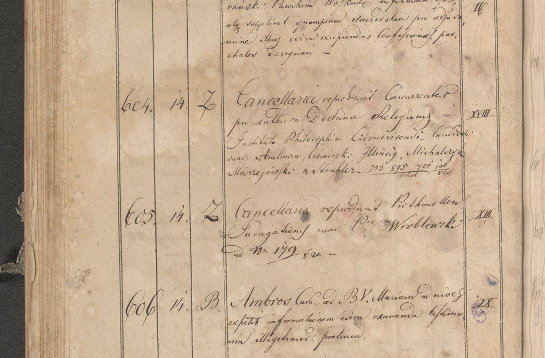 Zdjęcie nr 335 dla obiektu archiwalnego: Protocollon exhibitorum consistorii metropolitani Leopoliensis ex anno 1819