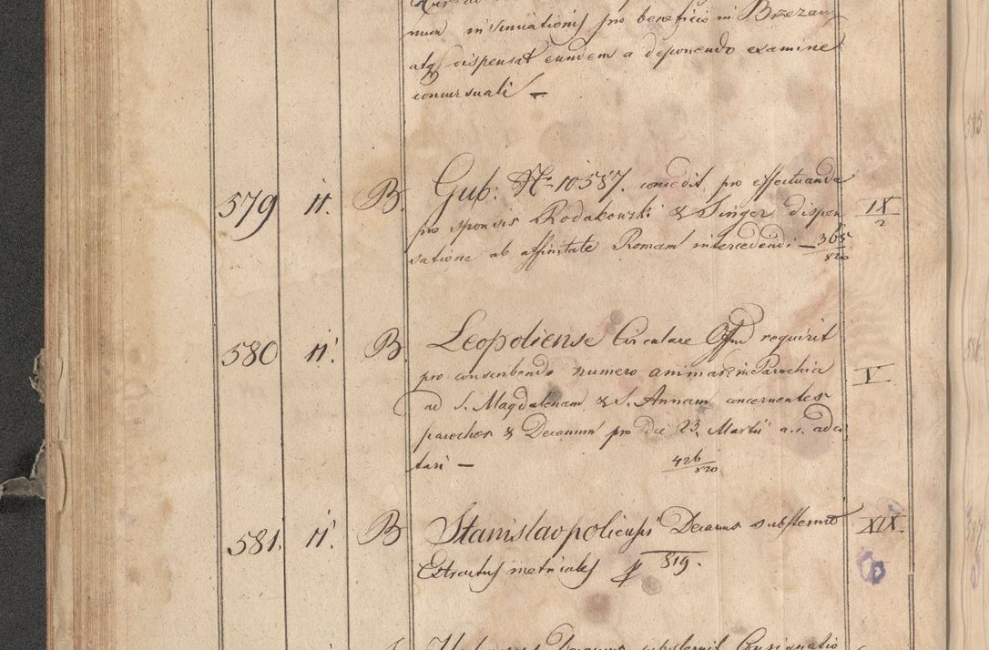 Zdjęcie nr 337 dla obiektu archiwalnego: Protocollon exhibitorum consistorii metropolitani Leopoliensis ex anno 1819