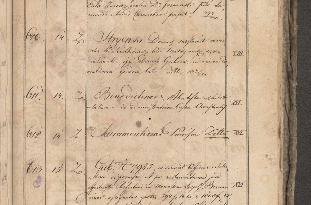 Zdjęcie nr 339 dla obiektu archiwalnego: Protocollon exhibitorum consistorii metropolitani Leopoliensis ex anno 1819