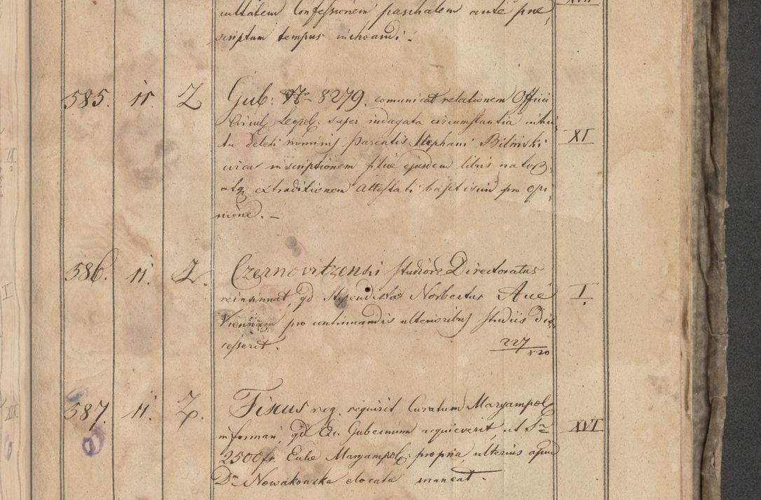 Zdjęcie nr 340 dla obiektu archiwalnego: Protocollon exhibitorum consistorii metropolitani Leopoliensis ex anno 1819