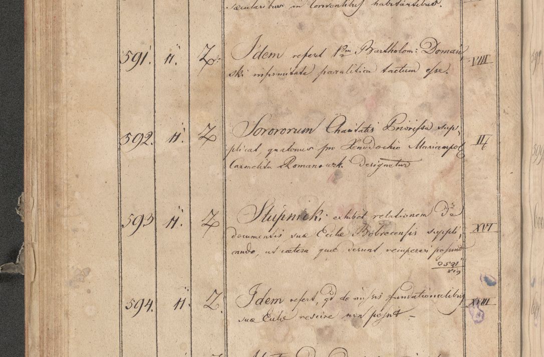 Zdjęcie nr 343 dla obiektu archiwalnego: Protocollon exhibitorum consistorii metropolitani Leopoliensis ex anno 1819