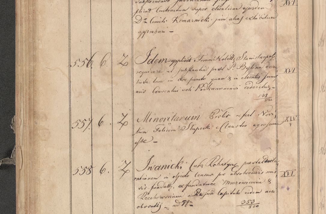 Zdjęcie nr 345 dla obiektu archiwalnego: Protocollon exhibitorum consistorii metropolitani Leopoliensis ex anno 1819