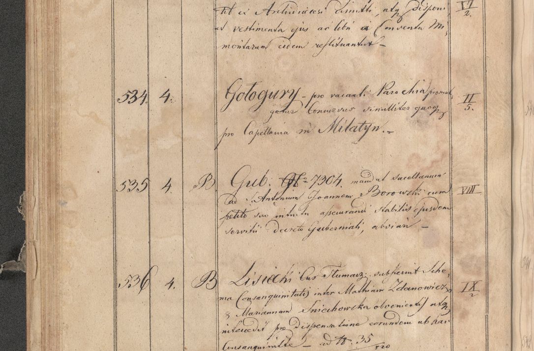 Zdjęcie nr 347 dla obiektu archiwalnego: Protocollon exhibitorum consistorii metropolitani Leopoliensis ex anno 1819