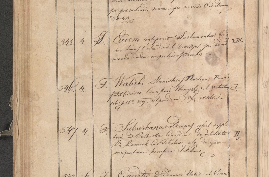Zdjęcie nr 348 dla obiektu archiwalnego: Protocollon exhibitorum consistorii metropolitani Leopoliensis ex anno 1819