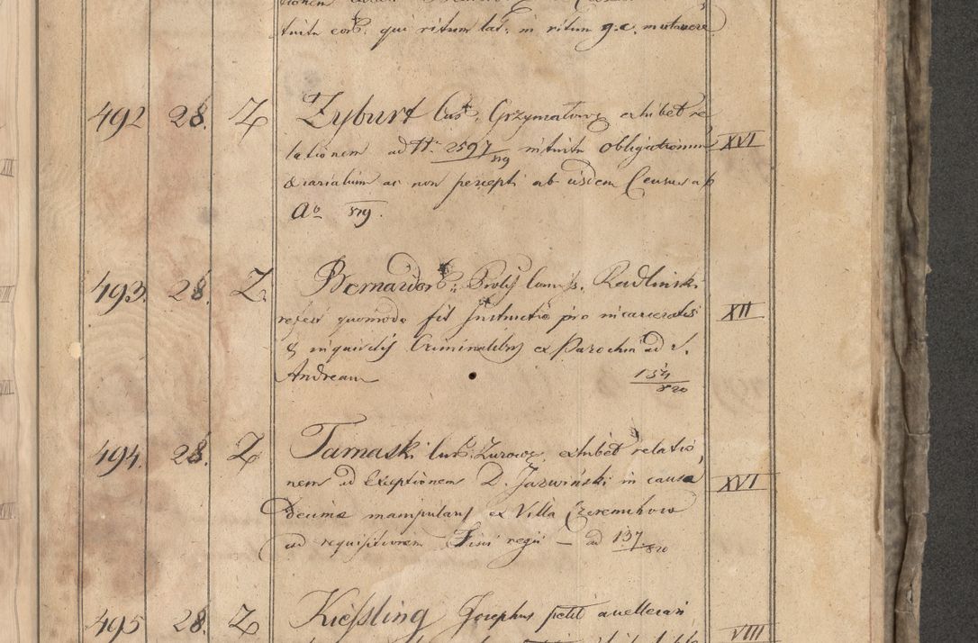 Zdjęcie nr 356 dla obiektu archiwalnego: Protocollon exhibitorum consistorii metropolitani Leopoliensis ex anno 1819