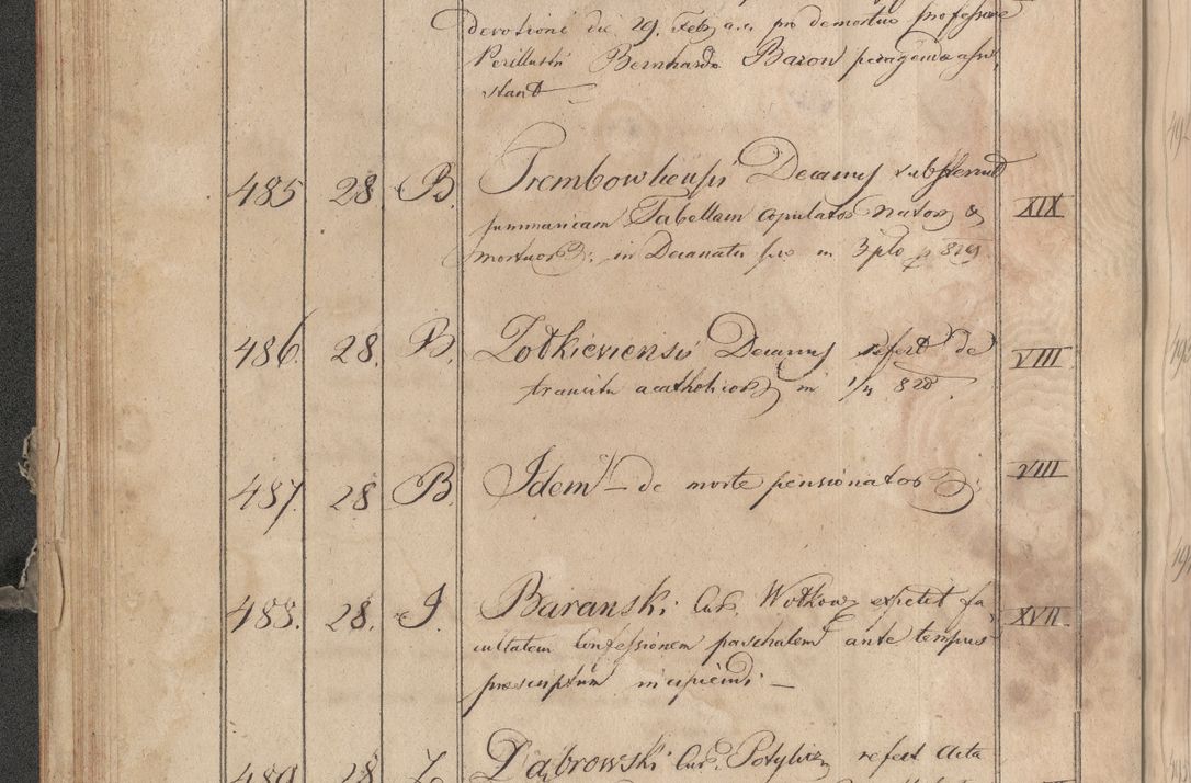 Zdjęcie nr 359 dla obiektu archiwalnego: Protocollon exhibitorum consistorii metropolitani Leopoliensis ex anno 1819