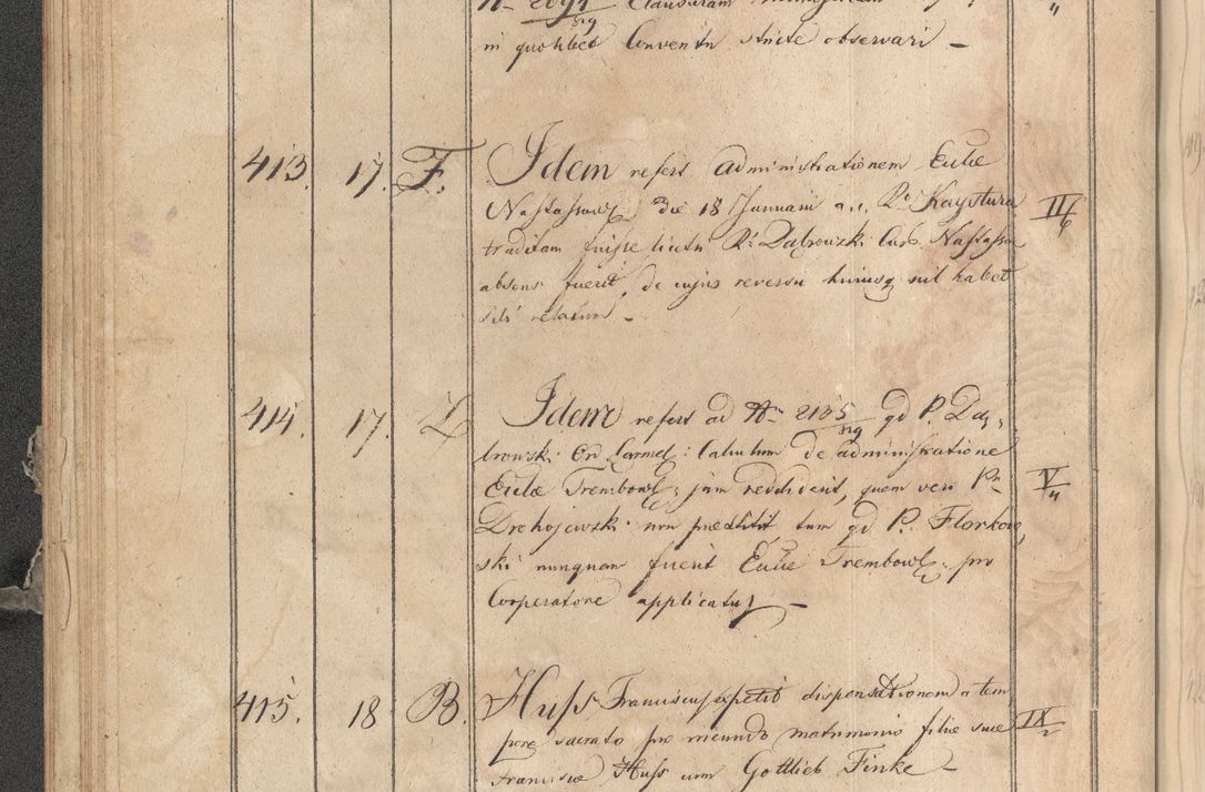 Zdjęcie nr 366 dla obiektu archiwalnego: Protocollon exhibitorum consistorii metropolitani Leopoliensis ex anno 1819