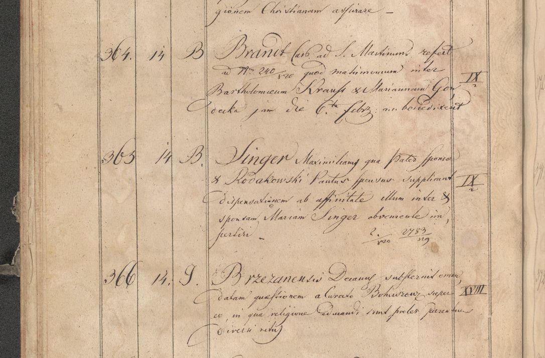 Zdjęcie nr 374 dla obiektu archiwalnego: Protocollon exhibitorum consistorii metropolitani Leopoliensis ex anno 1819