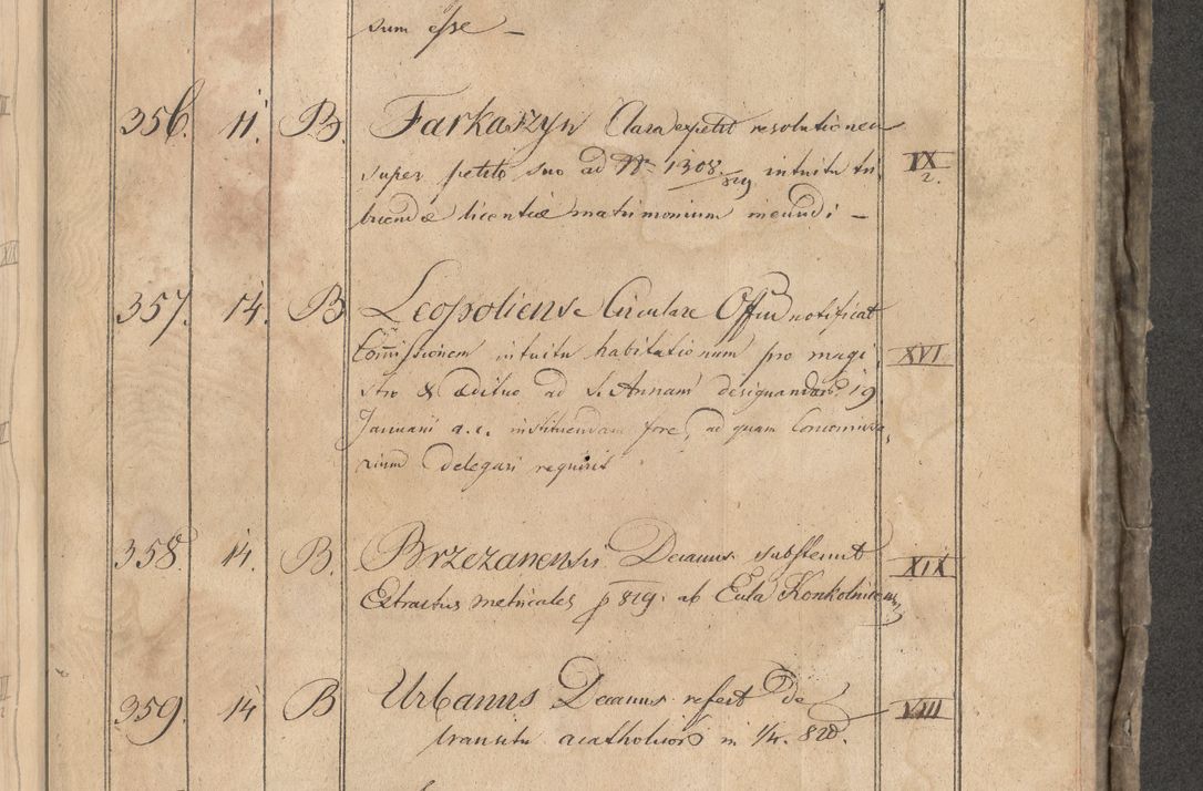 Zdjęcie nr 375 dla obiektu archiwalnego: Protocollon exhibitorum consistorii metropolitani Leopoliensis ex anno 1819