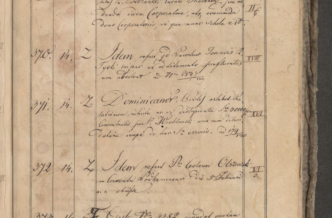 Zdjęcie nr 377 dla obiektu archiwalnego: Protocollon exhibitorum consistorii metropolitani Leopoliensis ex anno 1819