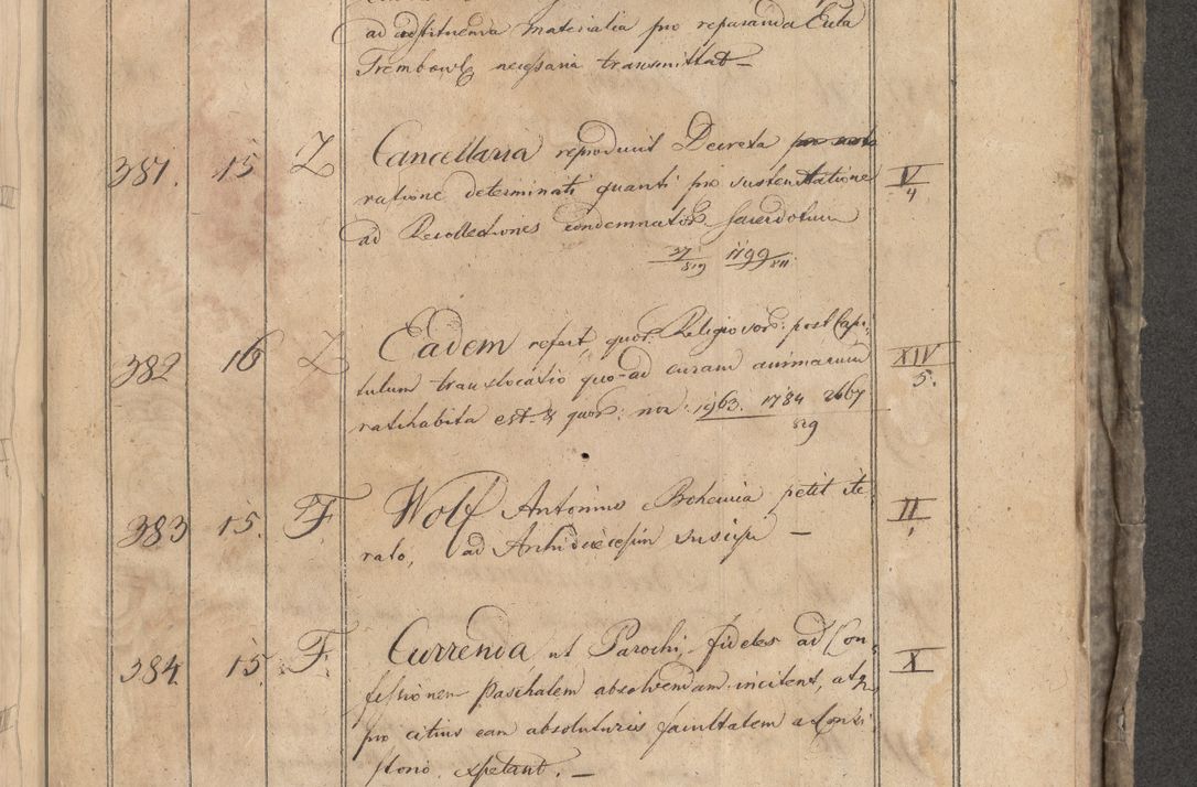 Zdjęcie nr 379 dla obiektu archiwalnego: Protocollon exhibitorum consistorii metropolitani Leopoliensis ex anno 1819