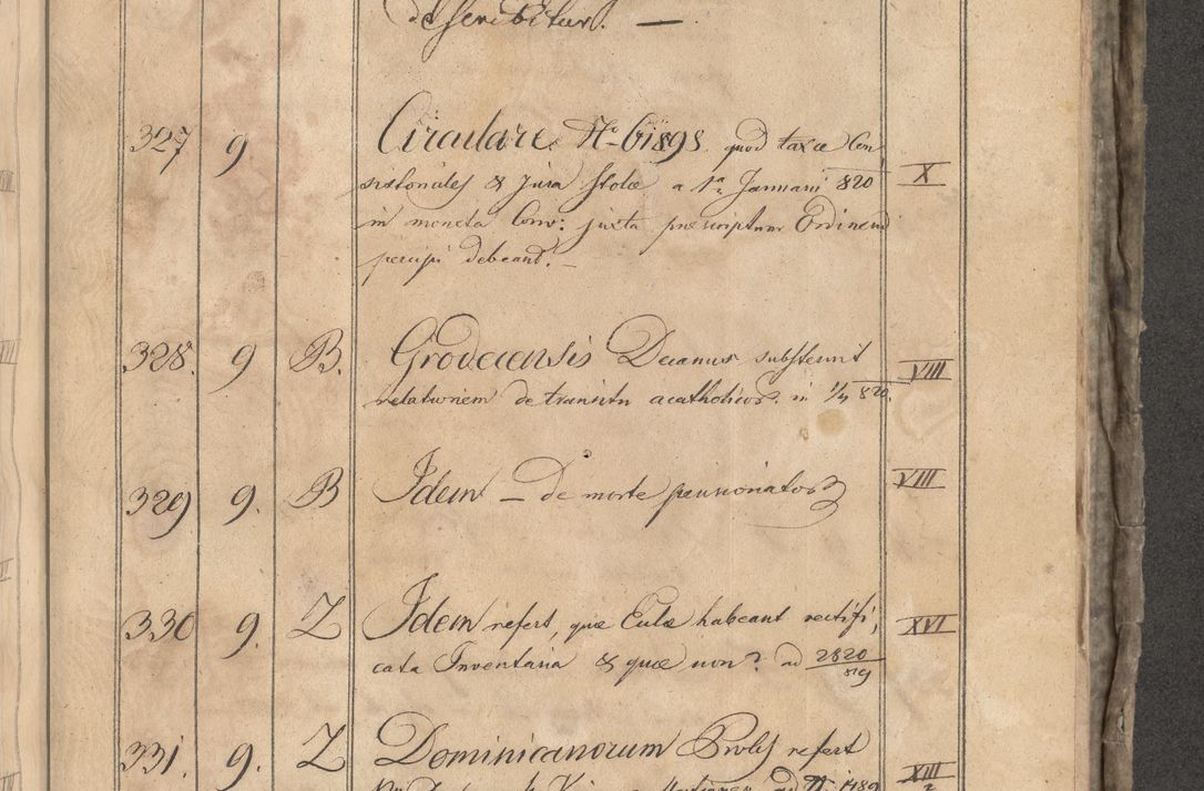 Zdjęcie nr 381 dla obiektu archiwalnego: Protocollon exhibitorum consistorii metropolitani Leopoliensis ex anno 1819