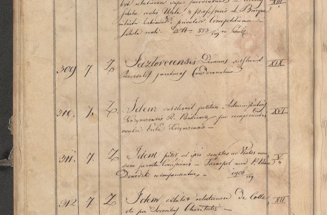 Zdjęcie nr 382 dla obiektu archiwalnego: Protocollon exhibitorum consistorii metropolitani Leopoliensis ex anno 1819