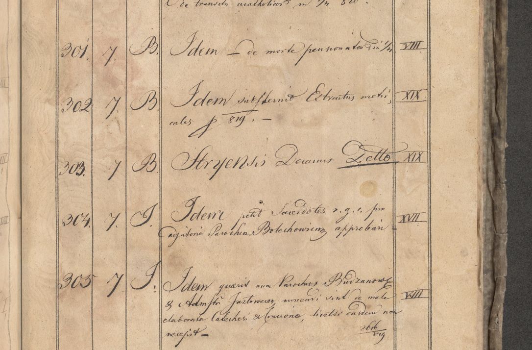 Zdjęcie nr 386 dla obiektu archiwalnego: Protocollon exhibitorum consistorii metropolitani Leopoliensis ex anno 1819