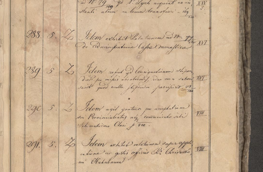 Zdjęcie nr 387 dla obiektu archiwalnego: Protocollon exhibitorum consistorii metropolitani Leopoliensis ex anno 1819