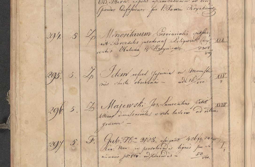 Zdjęcie nr 388 dla obiektu archiwalnego: Protocollon exhibitorum consistorii metropolitani Leopoliensis ex anno 1819