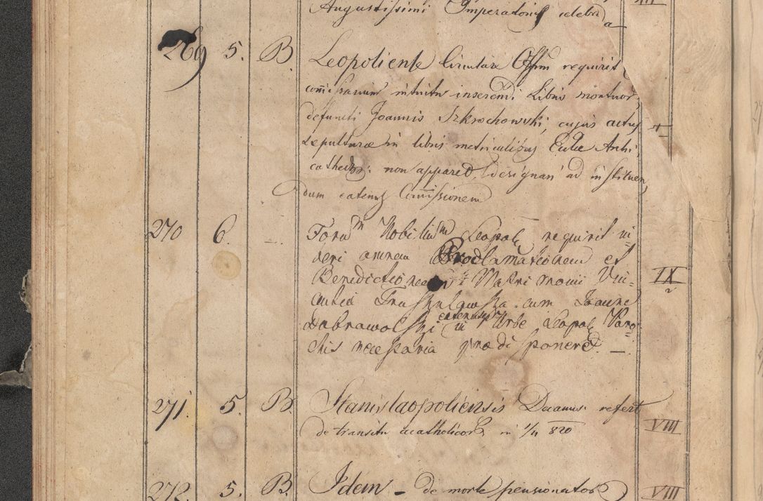 Zdjęcie nr 389 dla obiektu archiwalnego: Protocollon exhibitorum consistorii metropolitani Leopoliensis ex anno 1819
