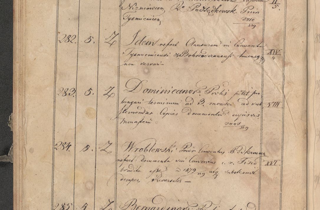 Zdjęcie nr 390 dla obiektu archiwalnego: Protocollon exhibitorum consistorii metropolitani Leopoliensis ex anno 1819
