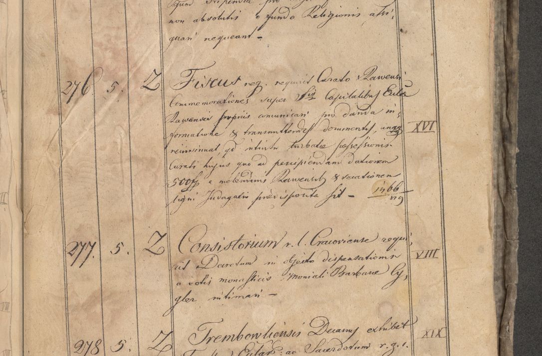Zdjęcie nr 391 dla obiektu archiwalnego: Protocollon exhibitorum consistorii metropolitani Leopoliensis ex anno 1819