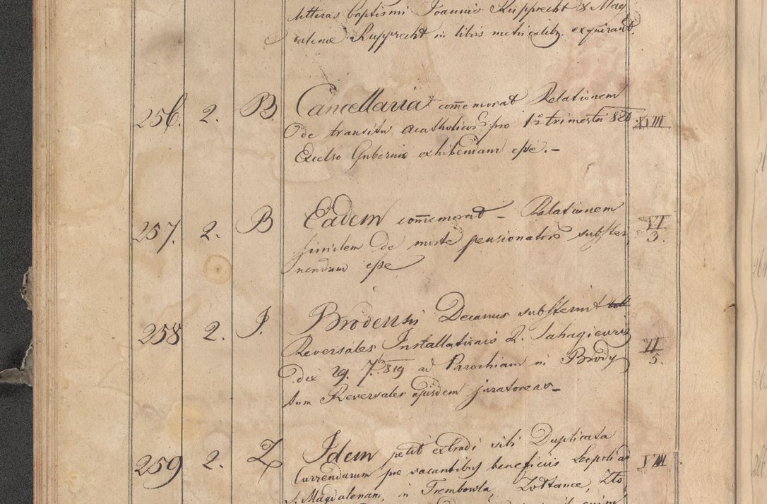 Zdjęcie nr 395 dla obiektu archiwalnego: Protocollon exhibitorum consistorii metropolitani Leopoliensis ex anno 1819