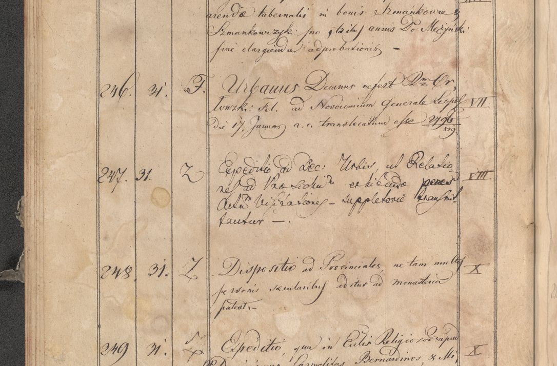 Zdjęcie nr 397 dla obiektu archiwalnego: Protocollon exhibitorum consistorii metropolitani Leopoliensis ex anno 1819