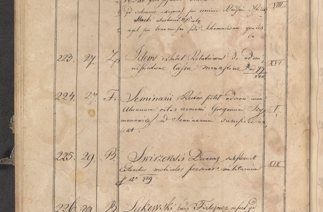 Zdjęcie nr 399 dla obiektu archiwalnego: Protocollon exhibitorum consistorii metropolitani Leopoliensis ex anno 1819