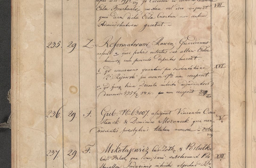 Zdjęcie nr 400 dla obiektu archiwalnego: Protocollon exhibitorum consistorii metropolitani Leopoliensis ex anno 1819