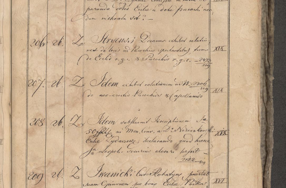 Zdjęcie nr 403 dla obiektu archiwalnego: Protocollon exhibitorum consistorii metropolitani Leopoliensis ex anno 1819