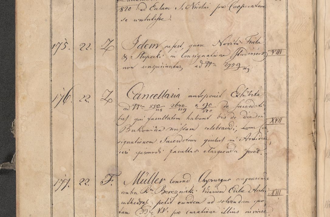 Zdjęcie nr 404 dla obiektu archiwalnego: Protocollon exhibitorum consistorii metropolitani Leopoliensis ex anno 1819
