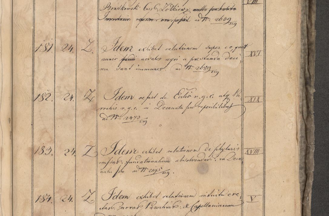 Zdjęcie nr 406 dla obiektu archiwalnego: Protocollon exhibitorum consistorii metropolitani Leopoliensis ex anno 1819
