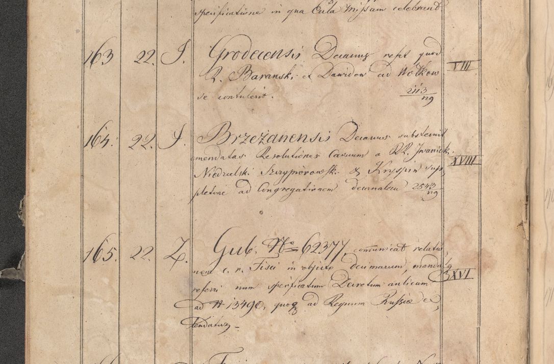 Zdjęcie nr 409 dla obiektu archiwalnego: Protocollon exhibitorum consistorii metropolitani Leopoliensis ex anno 1819