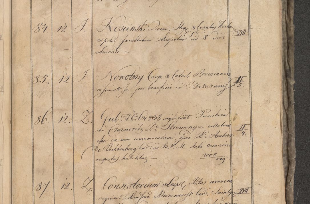 Zdjęcie nr 418 dla obiektu archiwalnego: Protocollon exhibitorum consistorii metropolitani Leopoliensis ex anno 1819