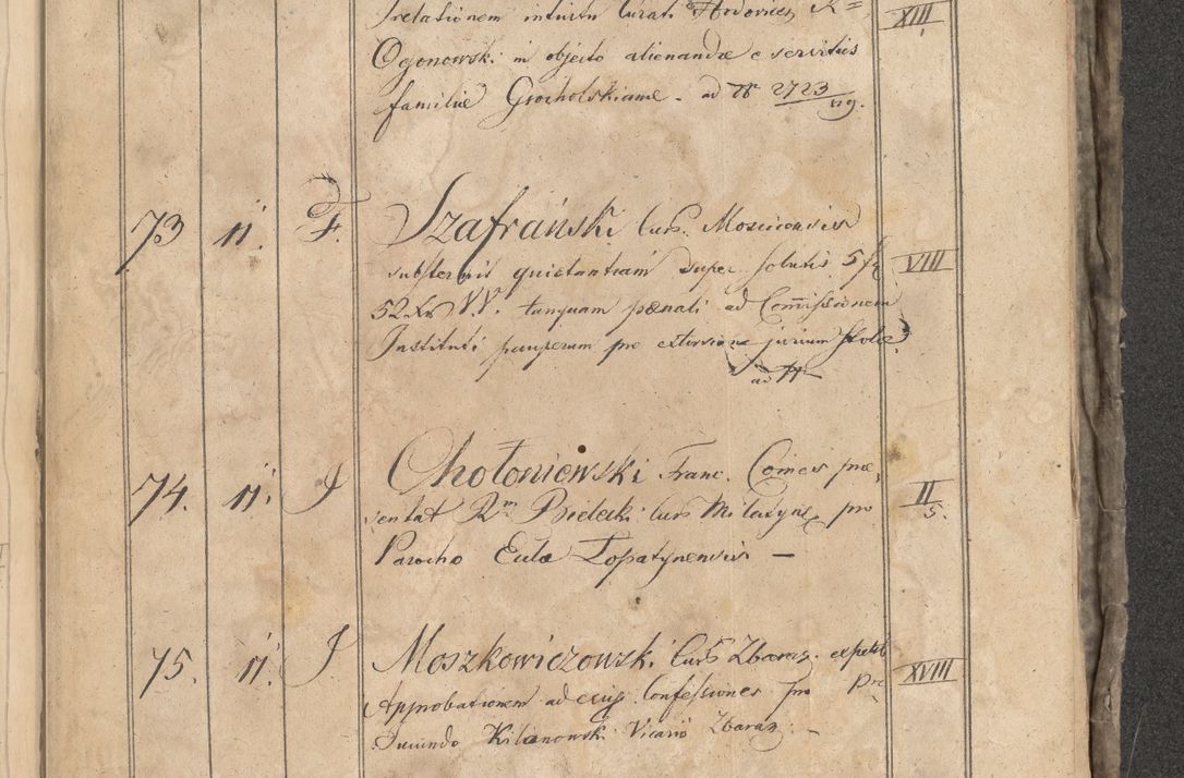 Zdjęcie nr 422 dla obiektu archiwalnego: Protocollon exhibitorum consistorii metropolitani Leopoliensis ex anno 1819