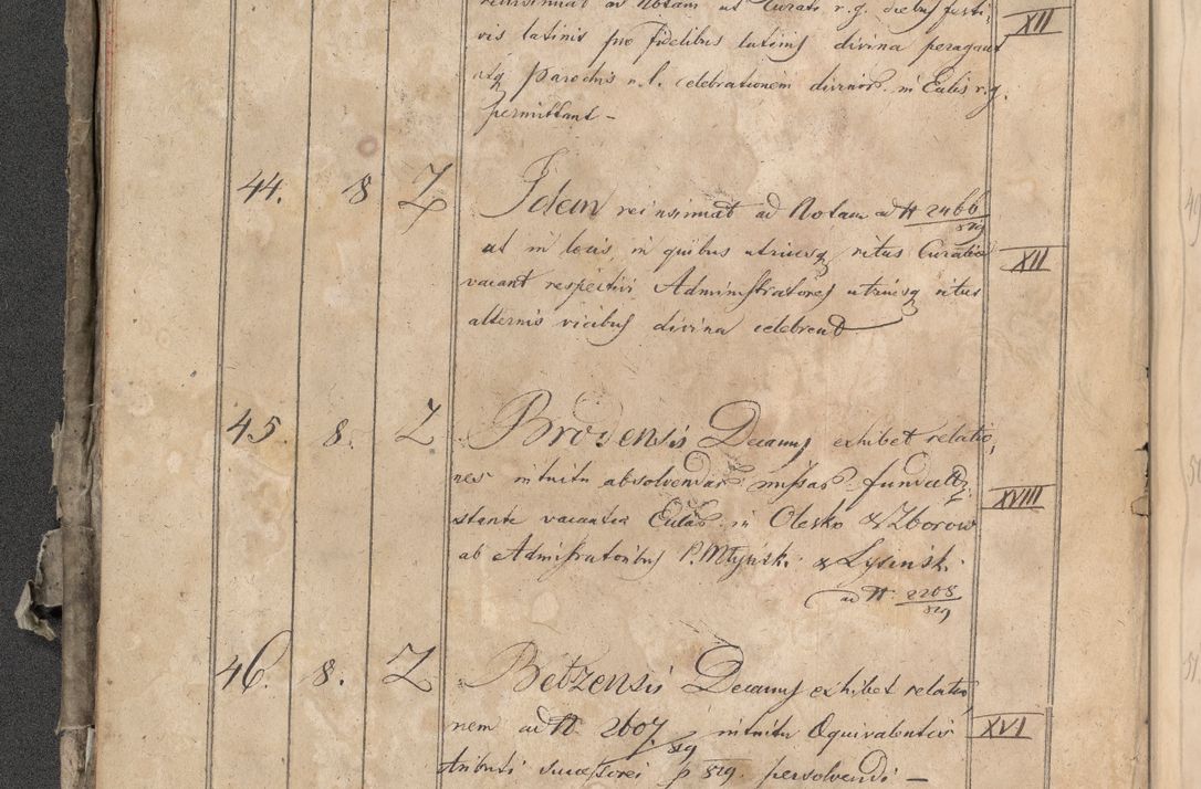Zdjęcie nr 429 dla obiektu archiwalnego: Protocollon exhibitorum consistorii metropolitani Leopoliensis ex anno 1819