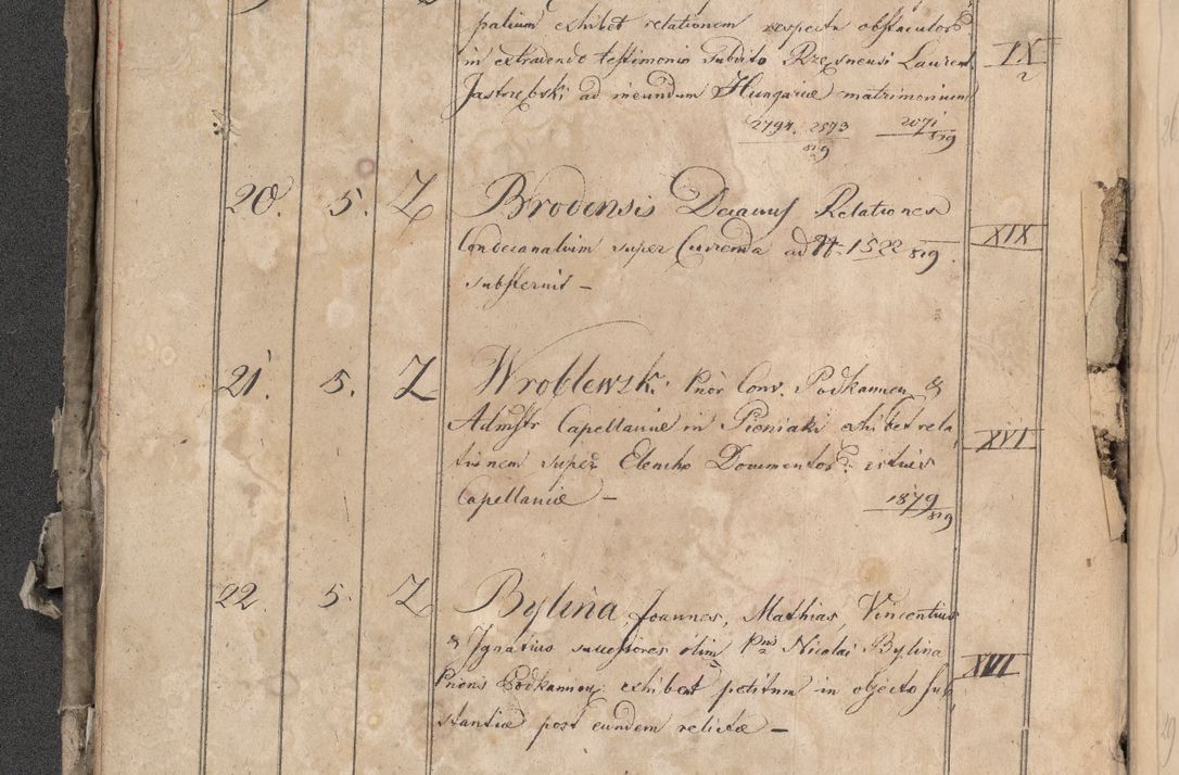 Zdjęcie nr 436 dla obiektu archiwalnego: Protocollon exhibitorum consistorii metropolitani Leopoliensis ex anno 1819