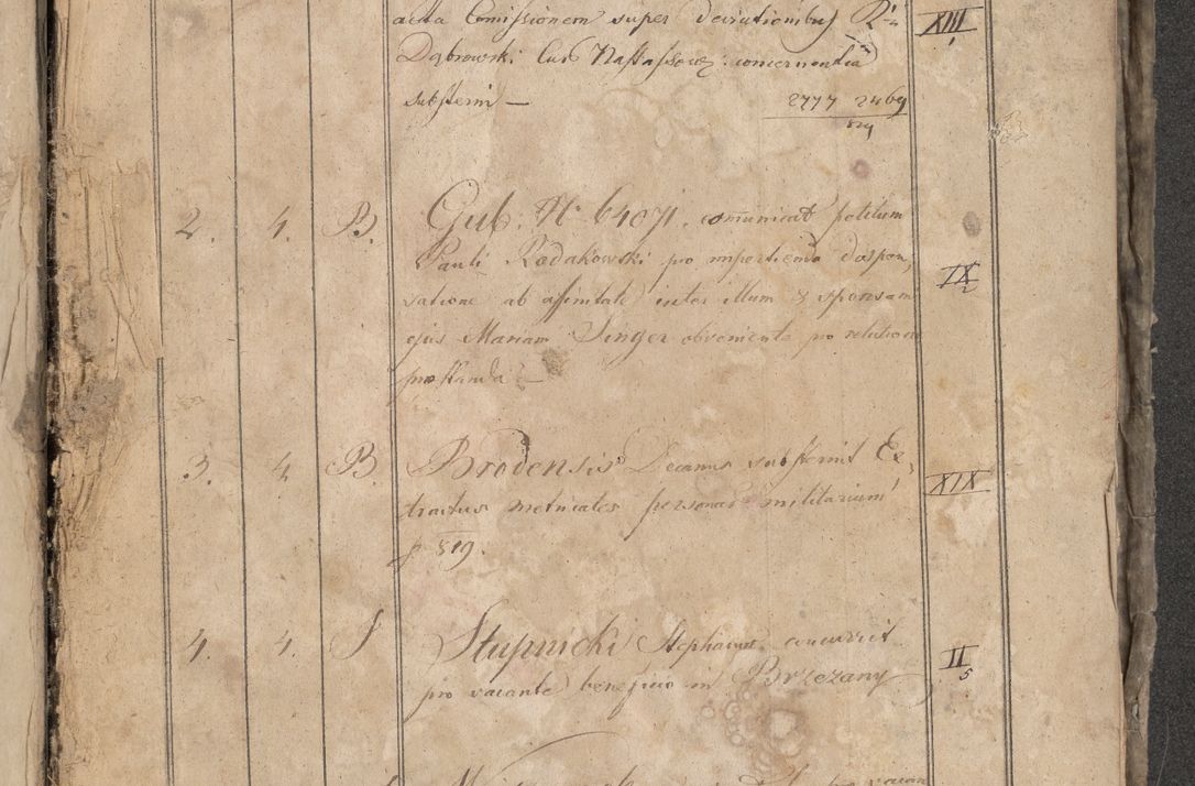 Zdjęcie nr 440 dla obiektu archiwalnego: Protocollon exhibitorum consistorii metropolitani Leopoliensis ex anno 1819
