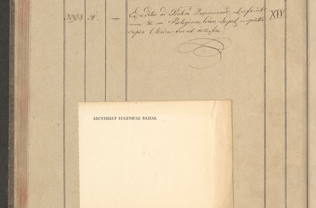 Zdjęcie nr 308 dla obiektu archiwalnego: Protocollon exhibitorum i Ecclesiastus ex anno 1824