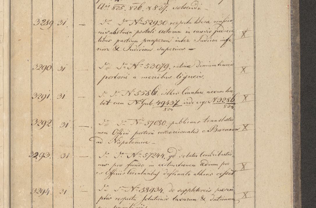 Zdjęcie nr 305 dla obiektu archiwalnego: Protocollon exhibitorum i Ecclesiastus ex anno 1824