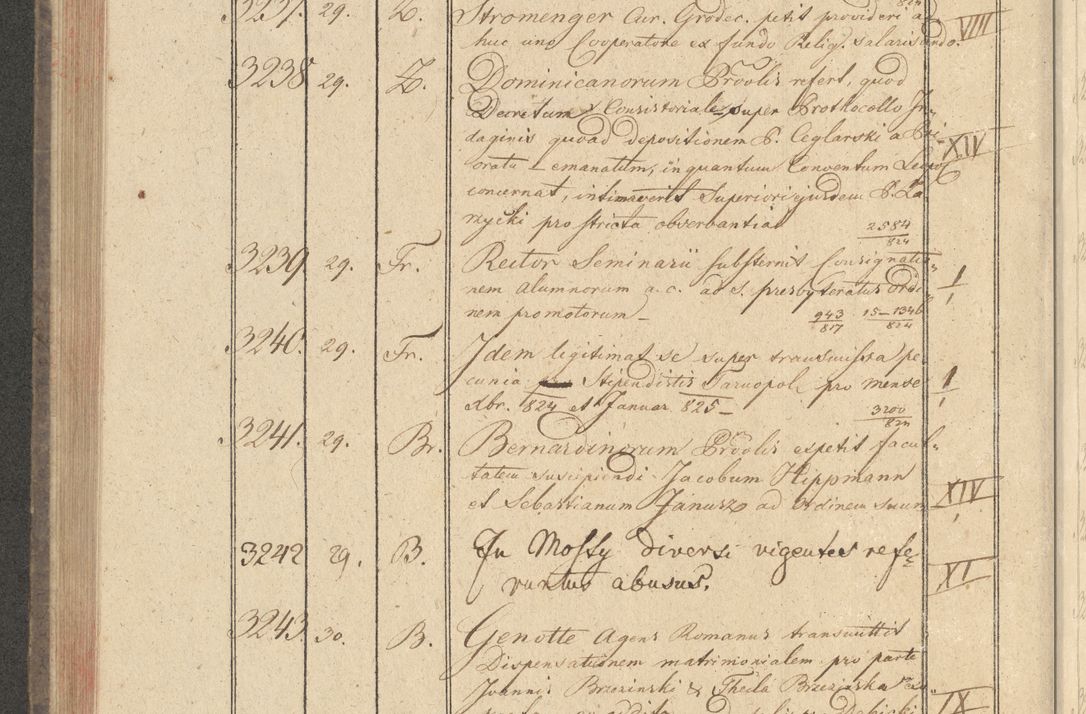 Zdjęcie nr 298 dla obiektu archiwalnego: Protocollon exhibitorum i Ecclesiastus ex anno 1824