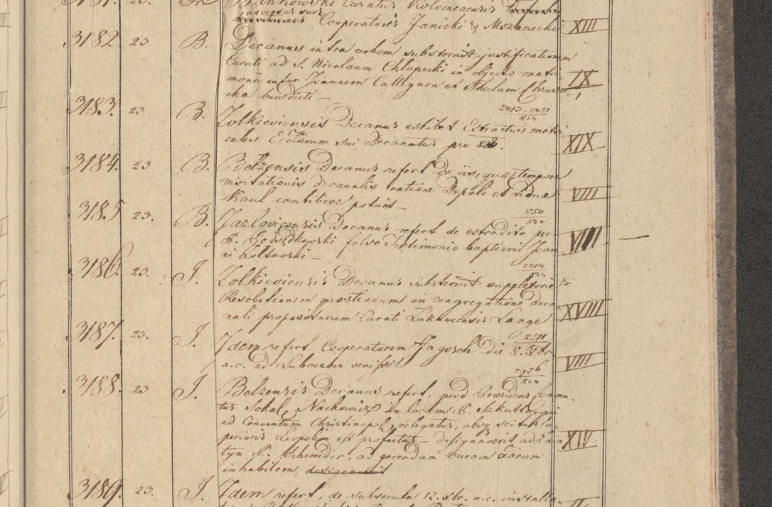 Zdjęcie nr 293 dla obiektu archiwalnego: Protocollon exhibitorum i Ecclesiastus ex anno 1824