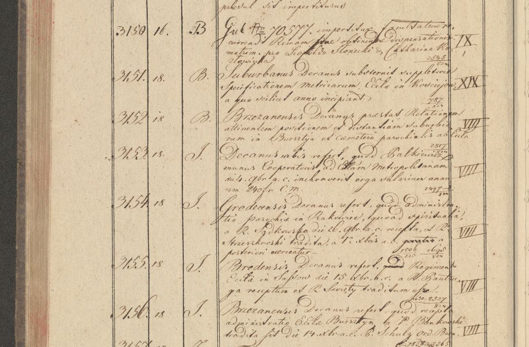 Zdjęcie nr 290 dla obiektu archiwalnego: Protocollon exhibitorum i Ecclesiastus ex anno 1824