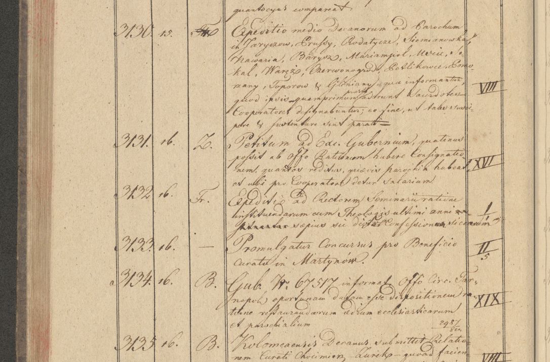 Zdjęcie nr 288 dla obiektu archiwalnego: Protocollon exhibitorum i Ecclesiastus ex anno 1824