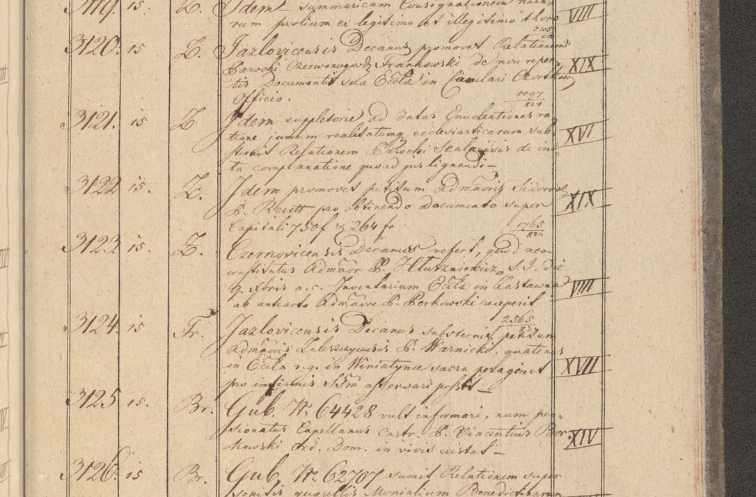 Zdjęcie nr 287 dla obiektu archiwalnego: Protocollon exhibitorum i Ecclesiastus ex anno 1824