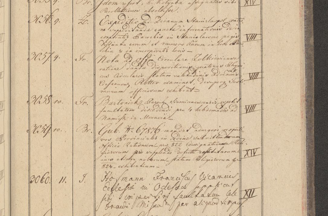 Zdjęcie nr 281 dla obiektu archiwalnego: Protocollon exhibitorum i Ecclesiastus ex anno 1824