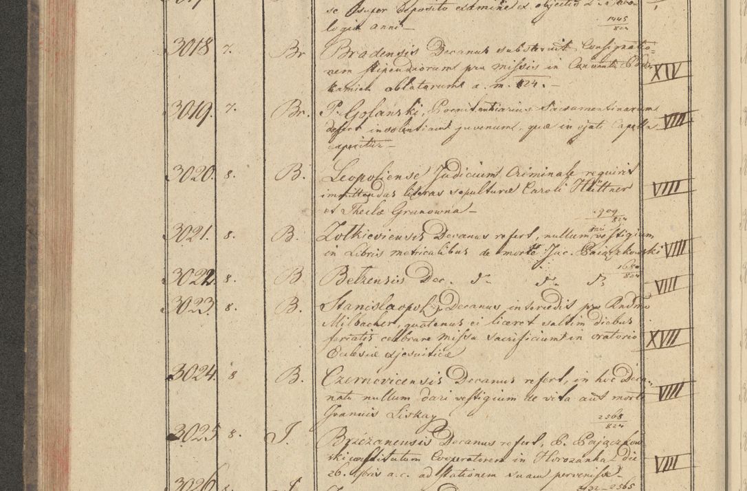 Zdjęcie nr 278 dla obiektu archiwalnego: Protocollon exhibitorum i Ecclesiastus ex anno 1824