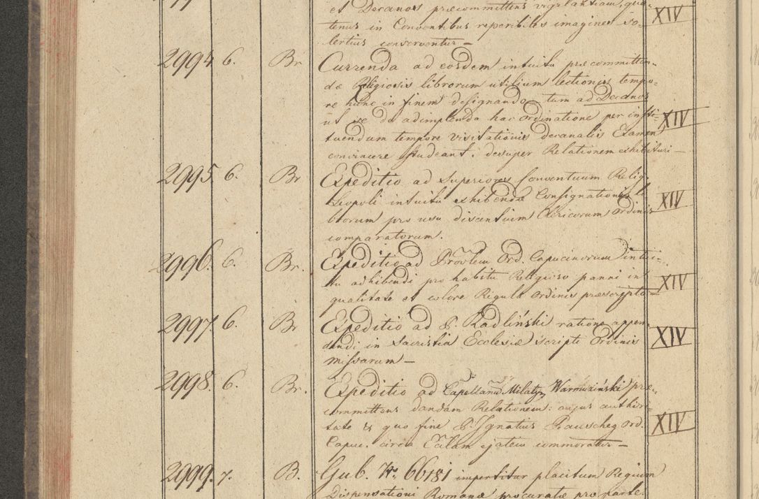Zdjęcie nr 276 dla obiektu archiwalnego: Protocollon exhibitorum i Ecclesiastus ex anno 1824