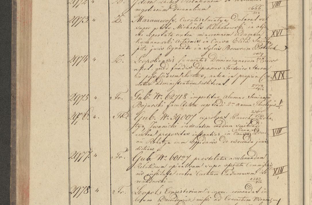 Zdjęcie nr 274 dla obiektu archiwalnego: Protocollon exhibitorum i Ecclesiastus ex anno 1824