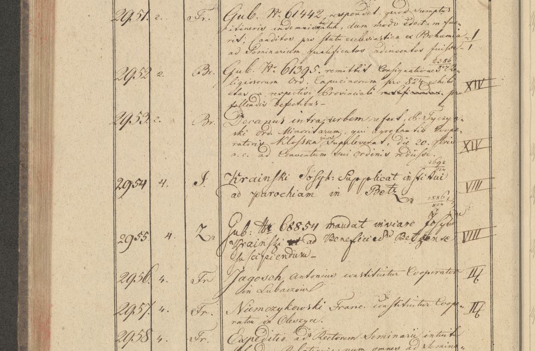 Zdjęcie nr 272 dla obiektu archiwalnego: Protocollon exhibitorum i Ecclesiastus ex anno 1824