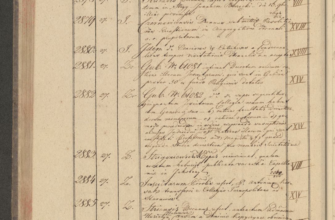 Zdjęcie nr 266 dla obiektu archiwalnego: Protocollon exhibitorum i Ecclesiastus ex anno 1824