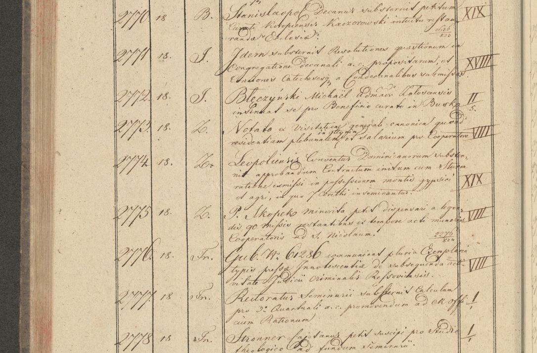 Zdjęcie nr 258 dla obiektu archiwalnego: Protocollon exhibitorum i Ecclesiastus ex anno 1824